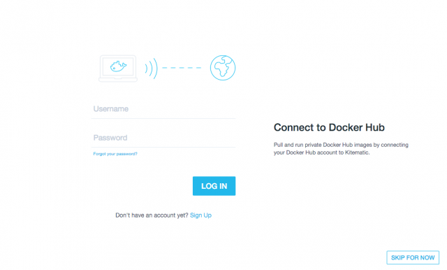 kitematic with docker for mac