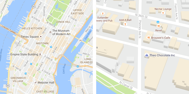 Googleマップチームのリリースより